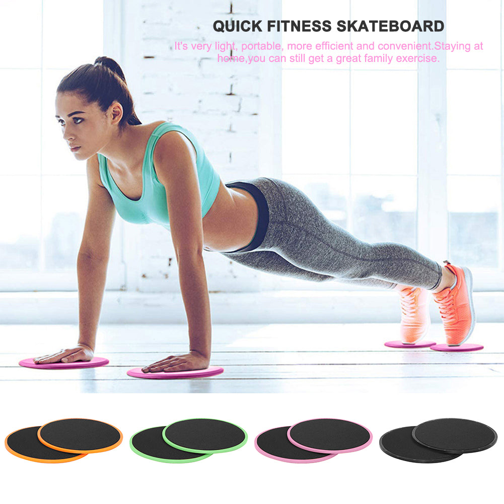 Fitness Sliding Discs - Core & Abdominal Training Pair